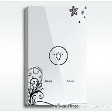 Modern home touch screen timer switch, touch switch& timer switch with LED indicator,USA standard, CE approval